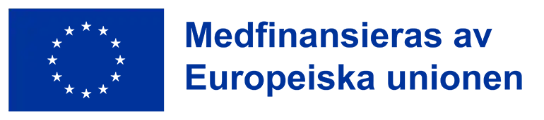 Bild på EU-flaggan och texten Medfinansieras av Europeiska unionen