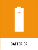 Piktogram för batterier